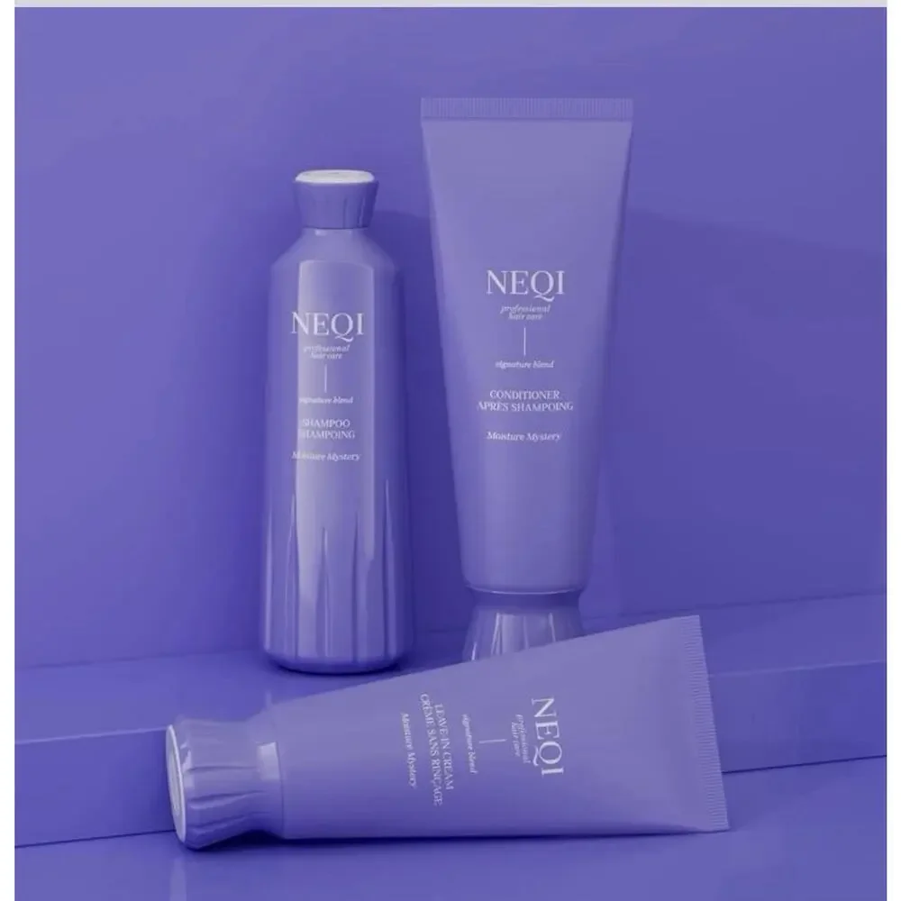 NEQI Moisture Mystery Leave-In Cream, Moisturizing Heat Protection 200 ml